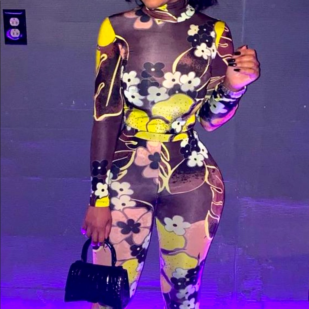 Sexy Dries Van Noten Two Piece Set Small